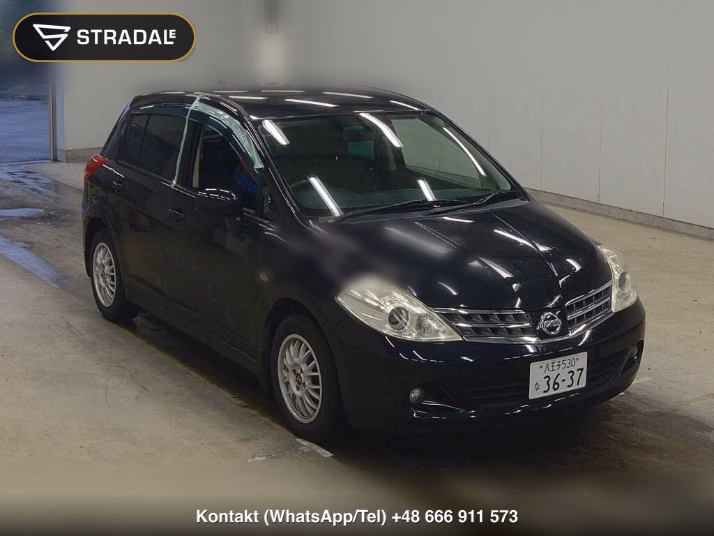 NISSAN TIIDA 15M 2011, aukcja z Japonii, zdjęcie 1