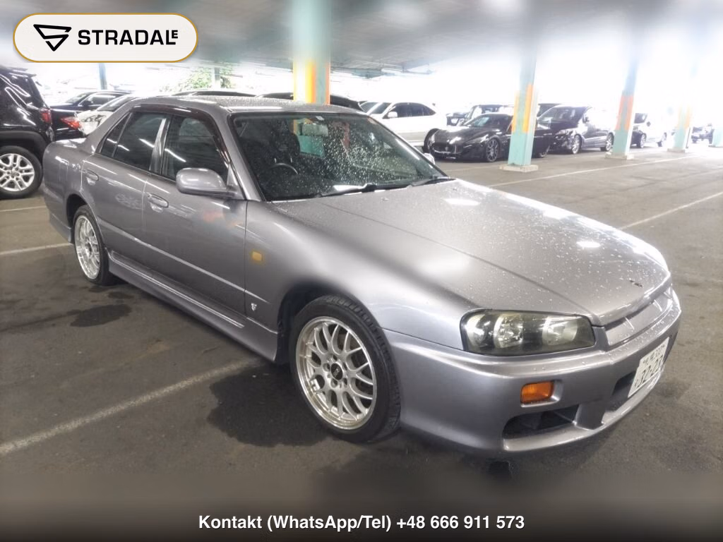 NISSAN SKYLINE 4D 4WD 25GT FOUR 1998, aukcja z Japonii, zdjęcie 1