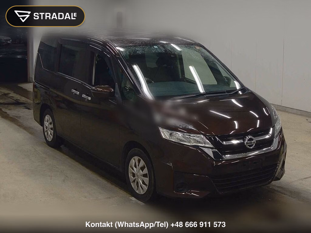 NISSAN SERENA 5D B 2017, aukcja z Japonii, zdjęcie 1