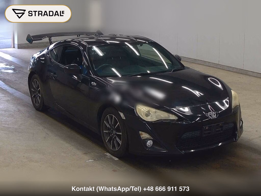 TOYOTA 86 2012, aukcja z Japonii, zdjęcie 1