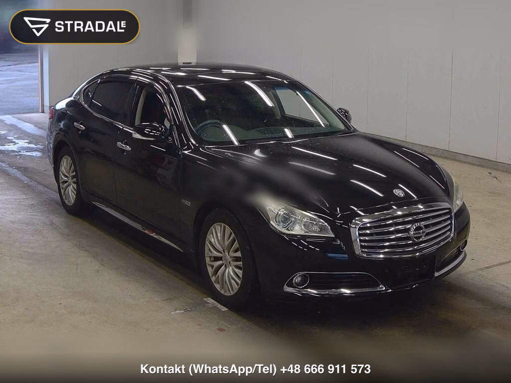 NISSAN CIMA 4D HYBRID VIP G 2018, aukcja z Japonii, zdjęcie 1