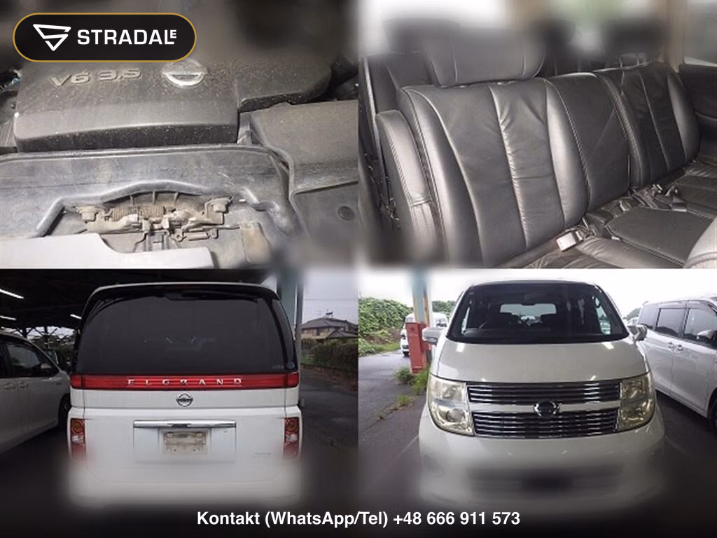 NISSAN ELGRAND 5D 350 HIGHWAY STAR BLACK LEATHER EDITION, miniaturka 7