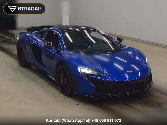 MCLAREN 650S SPIDER 2014, samochód z aukcji Japonii