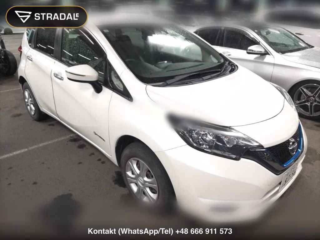 NISSAN NOTE E-POWER X 2017, aukcja z Japonii, zdjęcie 1