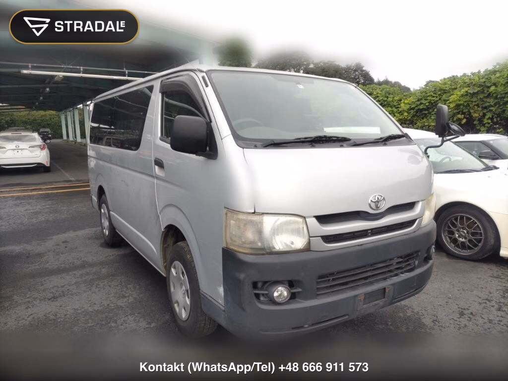 TOYOTA HIACE VAN 4D 4WD DX 2008, aukcja z Japonii, zdjęcie 1