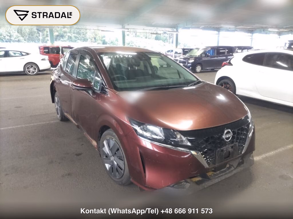 NISSAN NOTE X 2021, aukcja z Japonii, zdjęcie 1