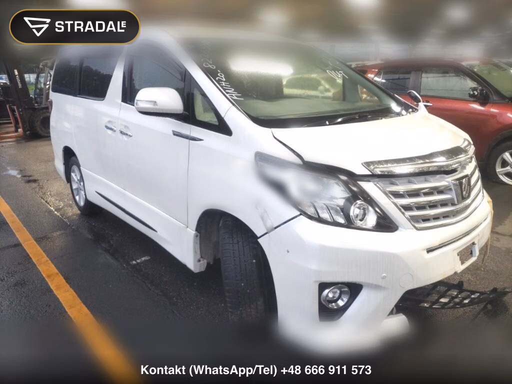 TOYOTA ALPHARD 240S C PACKAGE 2012, aukcja z Japonii, zdjęcie 1