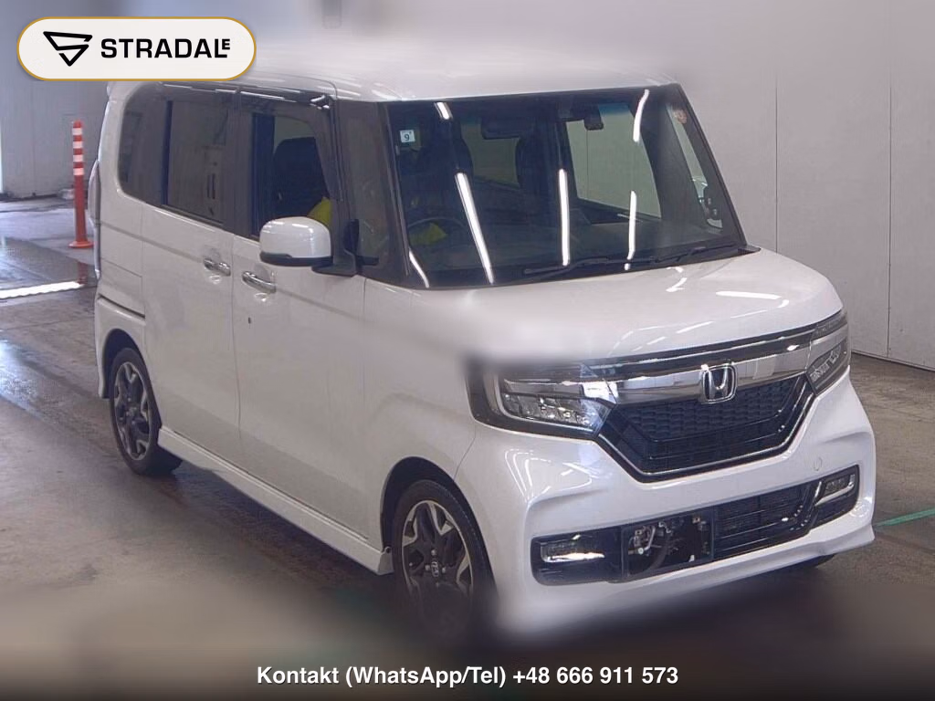 HONDA N-BOX CUSTOM 4WD G･L TURBO HONDA SENSING 2019, aukcja z Japonii, zdjęcie 1