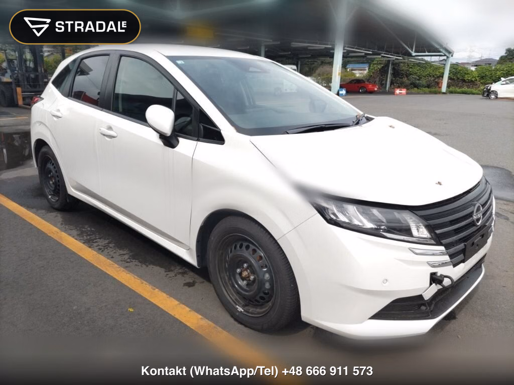 NISSAN NOTE X 2026, aukcja z Japonii, zdjęcie 1