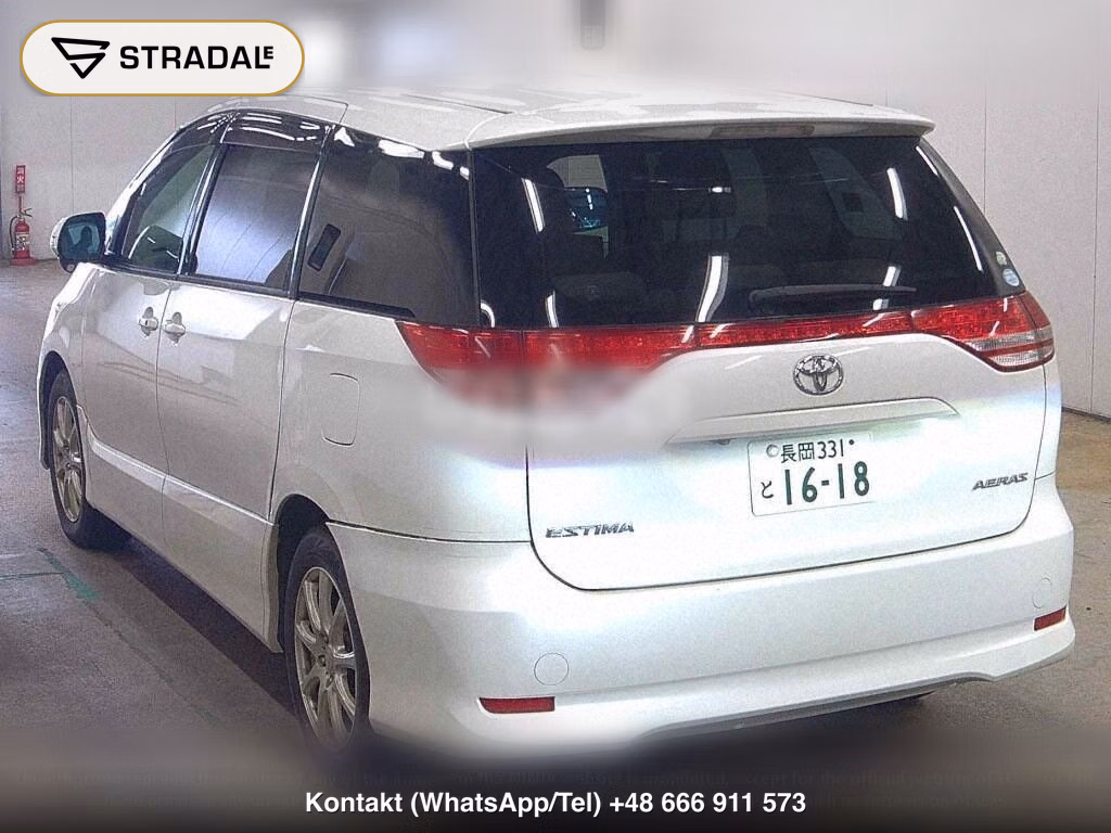 TOYOTA ESTIMA 5D 4WD 2.4 AERAS G EDITION, miniaturka 3