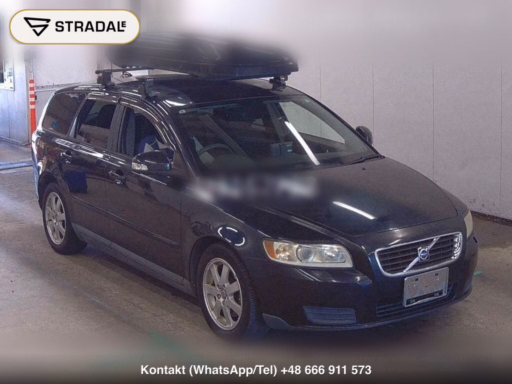 VOLVO V50 2.0E POWER SHIFT 2009, aukcja z Japonii, zdjęcie 1