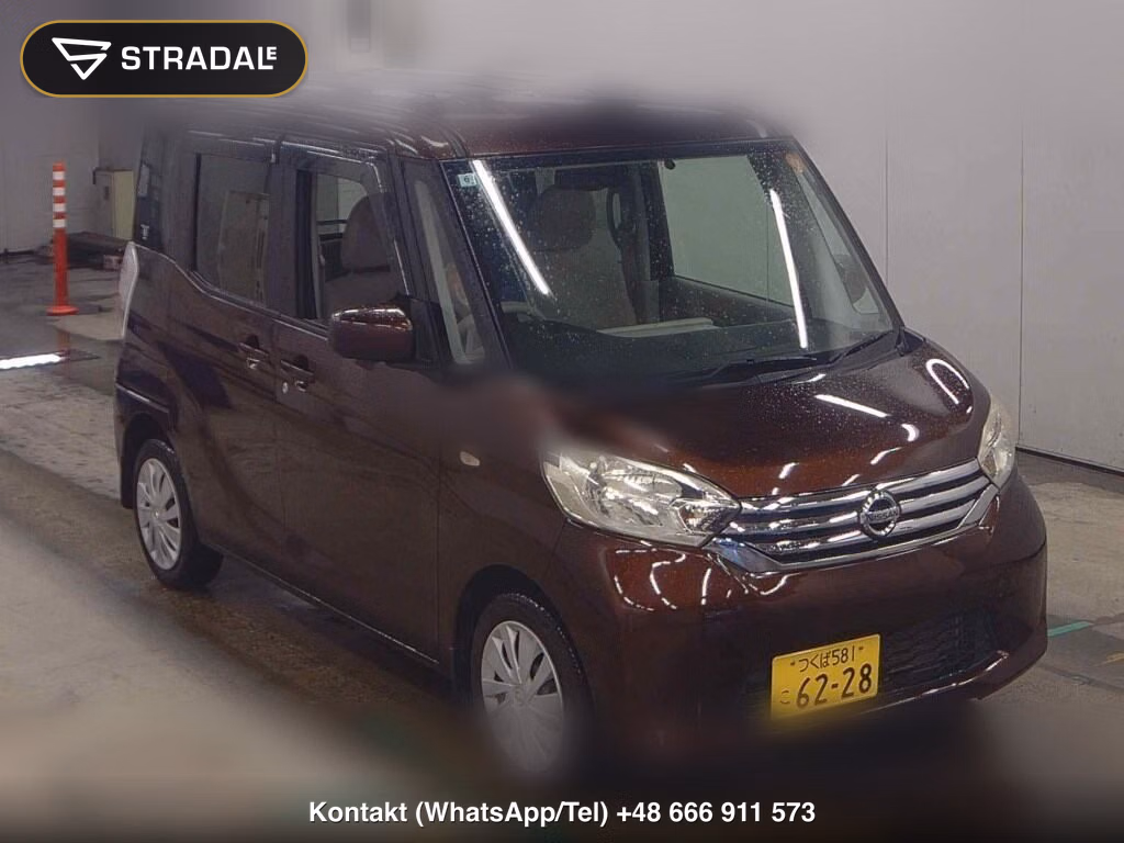 NISSAN DAYZ ROOX X 2014, aukcja z Japonii, zdjęcie 1