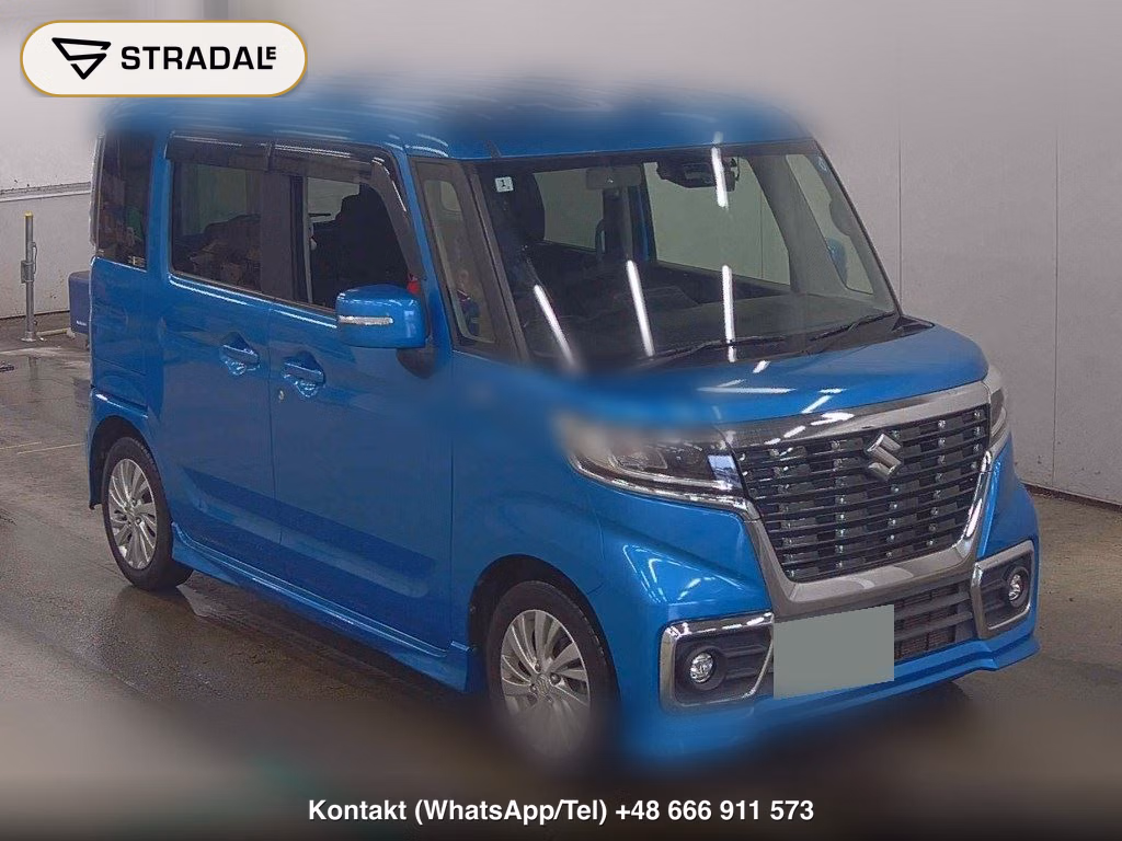 SUZUKI SPACIA CUSTOM HYBRID GS 2020, aukcja z Japonii, zdjęcie 1