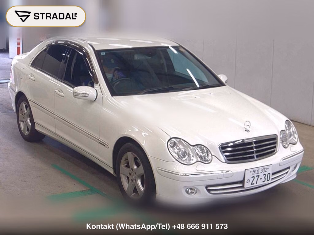 MERCEDES BENZ C-CLASS 4D C180 KOMPRESSOR AVANTGARDE 2006, aukcja z Japonii, zdjęcie 1