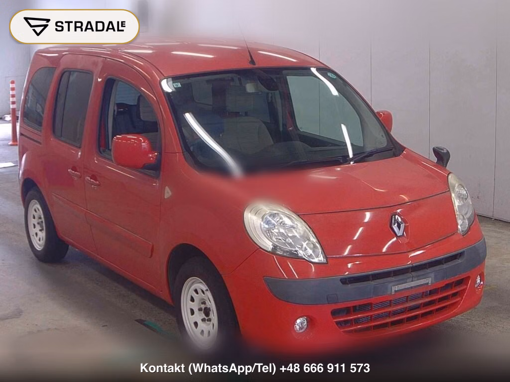 RENAULT KANGOO 1.6 2013, aukcja z Japonii, zdjęcie 1