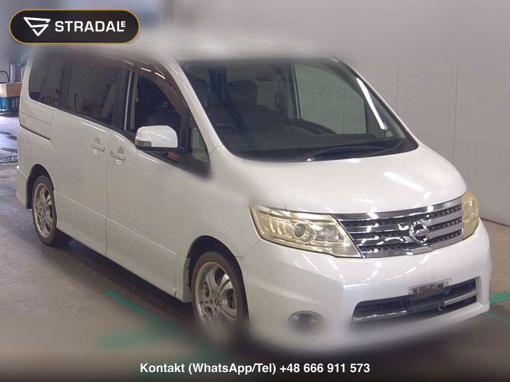 NISSAN SERENA 5D 2009, aukcja z Japonii, zdjęcie 1