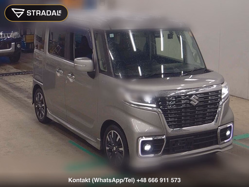 SUZUKI SPACIA CUSTOM HYBRID XS TURBO 2018, aukcja z Japonii, zdjęcie 1