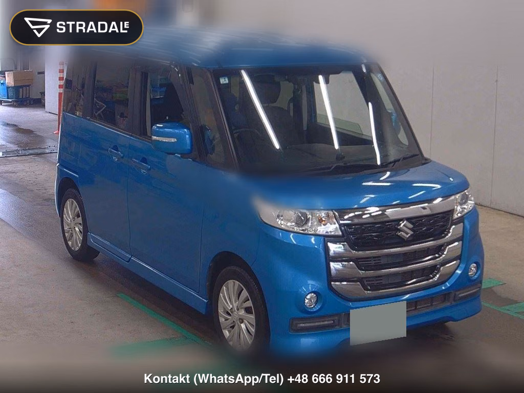 SUZUKI SPACIA CUSTOM Z BASE GRADE 2017, aukcja z Japonii, zdjęcie 1