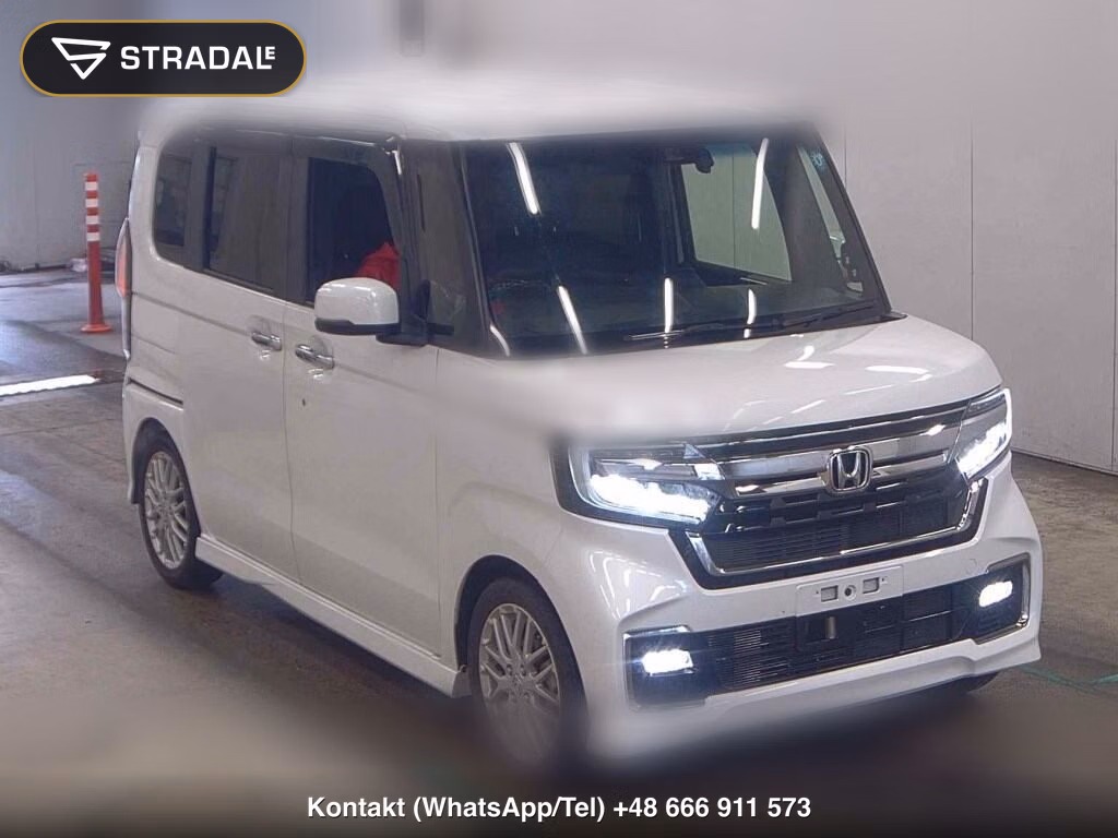HONDA N-BOX CUSTOM L・TURBO 2021, aukcja z Japonii, zdjęcie 1