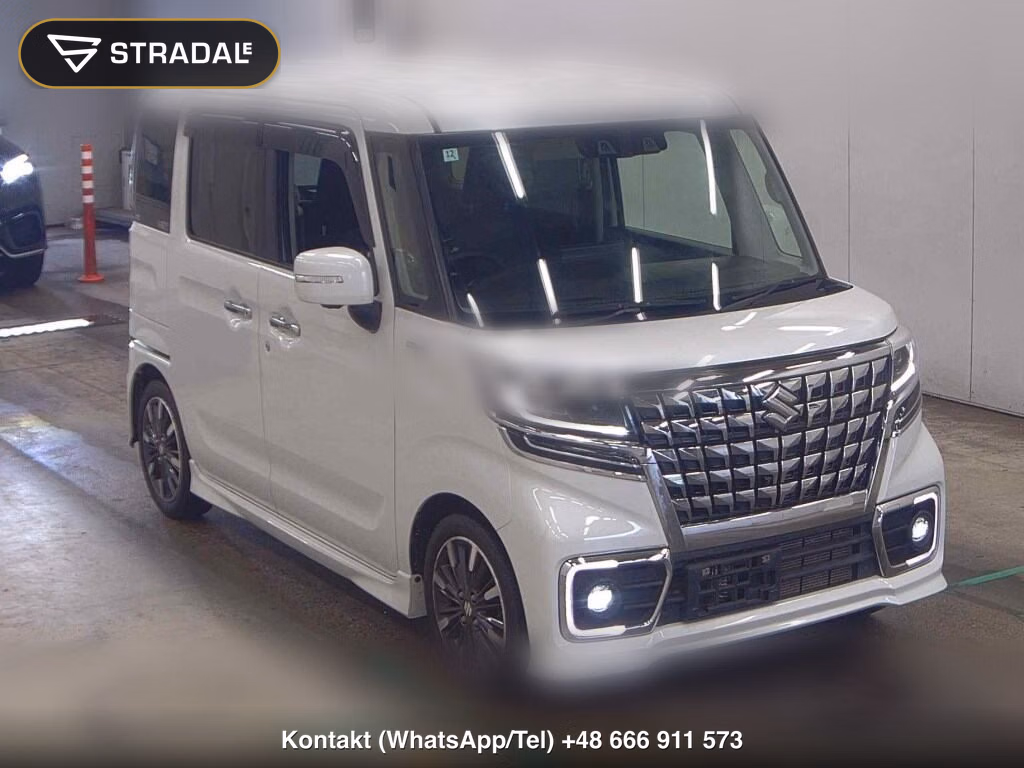 SUZUKI SPACIA CUSTOM 4WD HYBRID XS 2022, aukcja z Japonii, zdjęcie 1