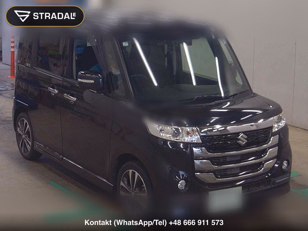 SUZUKI SPACIA CUSTOM Z TURBO 2017, aukcja z Japonii, zdjęcie 1