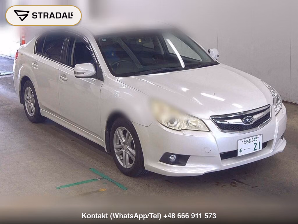 SUBARU LEGACY B4 4D 4WD 2.5I S STYLE 2011, aukcja z Japonii, zdjęcie 1