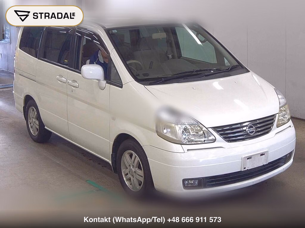 NISSAN SERENA 5D 25X 2003, aukcja z Japonii, zdjęcie 1