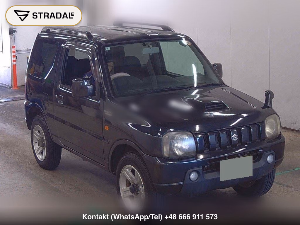 SUZUKI JIMNY 3D 4WD WILD WIND 2008, aukcja z Japonii, zdjęcie 1