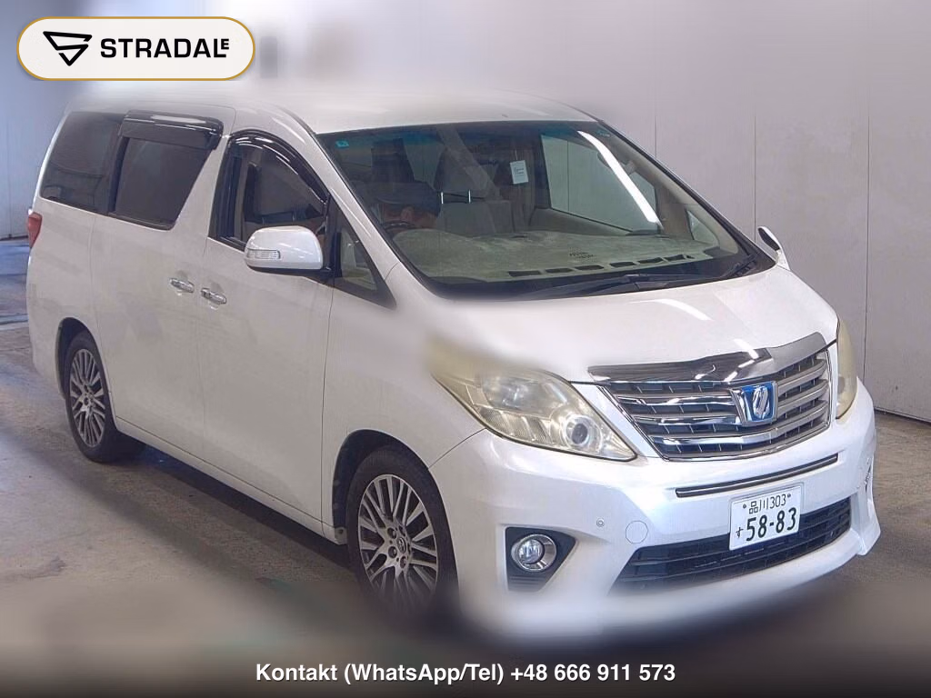 TOYOTA ALPHARD 240X 2011, aukcja z Japonii, zdjęcie 1