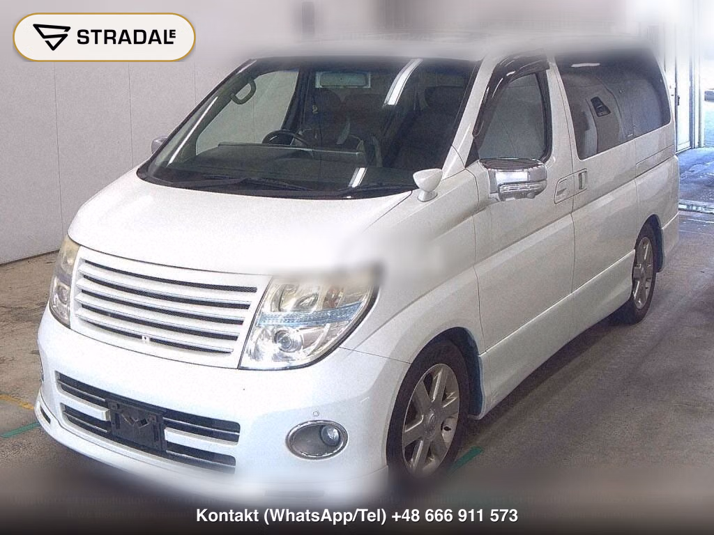 NISSAN ELGRAND 5D 350 HIGHWAY STAR BLACK LEATHER URBAN SEL, miniaturka 5