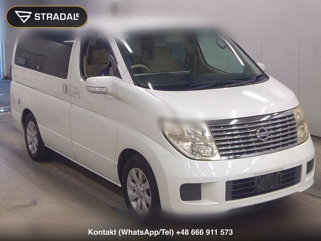NISSAN ELGRAND 5D VG 2004, aukcja z Japonii, zdjęcie 1