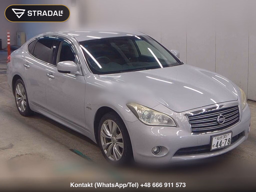 NISSAN FUGA HYBRID 2012, aukcja z Japonii, zdjęcie 1