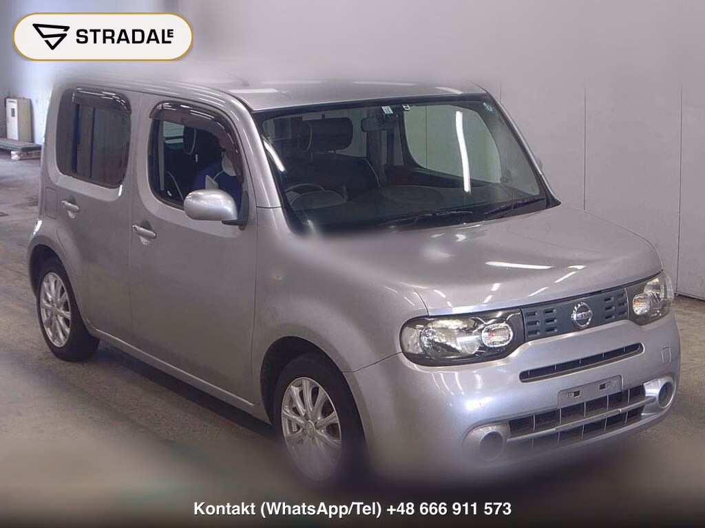 NISSAN CUBE 15X INDIGO + PLASMA 2011, aukcja z Japonii, zdjęcie 1