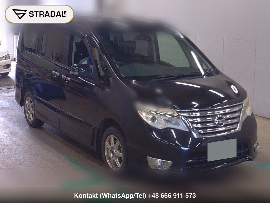 NISSAN SERENA 5D 4WD HIGHWAY STAR V SELECTION + SAFETY 2014, aukcja z Japonii, zdjęcie 1
