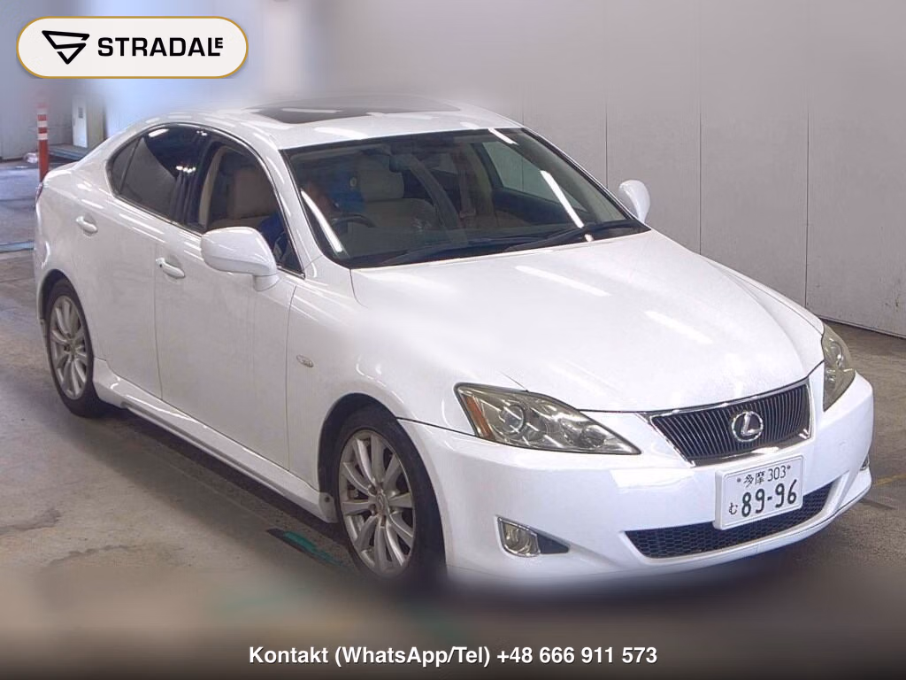 LEXUS IS 4D IS250 VERSION L 2006, aukcja z Japonii, zdjęcie 1