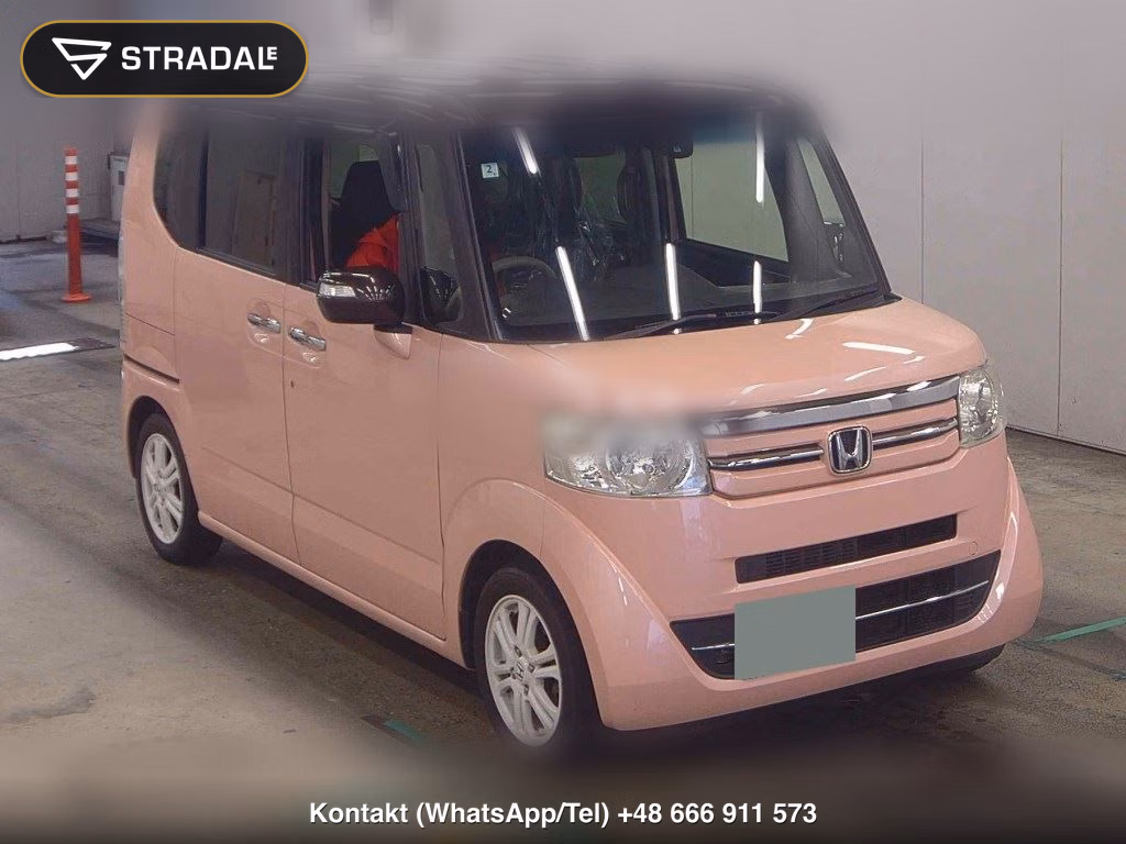 HONDA N-BOX 2TONE COLOR STYLE G･TURBO L PACKAGE 2016, aukcja z Japonii, zdjęcie 1