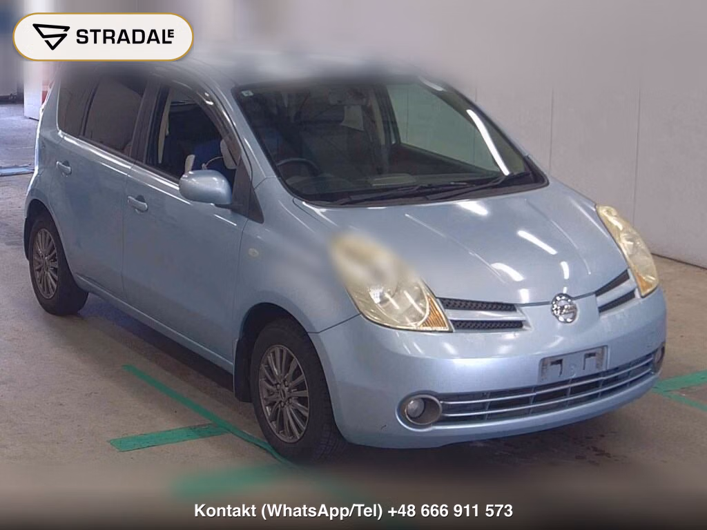 NISSAN NOTE 4WD 15M FOUR 2007, aukcja z Japonii, zdjęcie 1