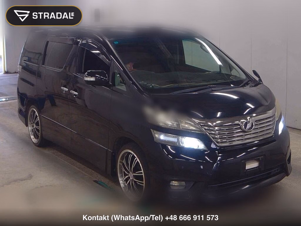 TOYOTA VELLFIRE 2.4Z 2010, aukcja z Japonii, zdjęcie 1