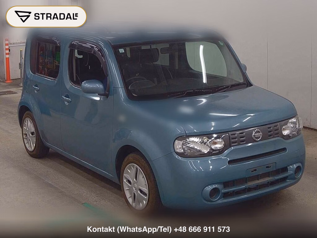 NISSAN CUBE 15X INDIGO SELECTION 2009, aukcja z Japonii, zdjęcie 1