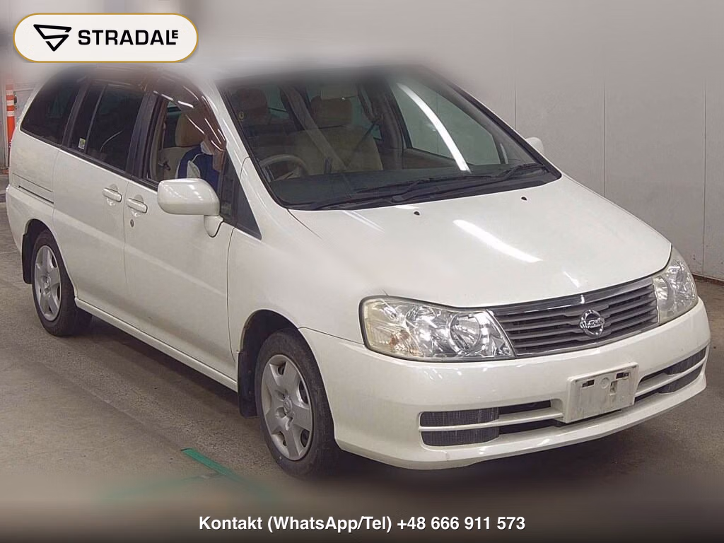 NISSAN LIBERTY G NAVI PACKAGE 2002, aukcja z Japonii, zdjęcie 1