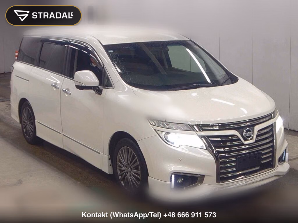 NISSAN ELGRAND 5D 4WD 350 HIGHWAY STAR URBAN CHROME 2016, aukcja z Japonii, zdjęcie 1