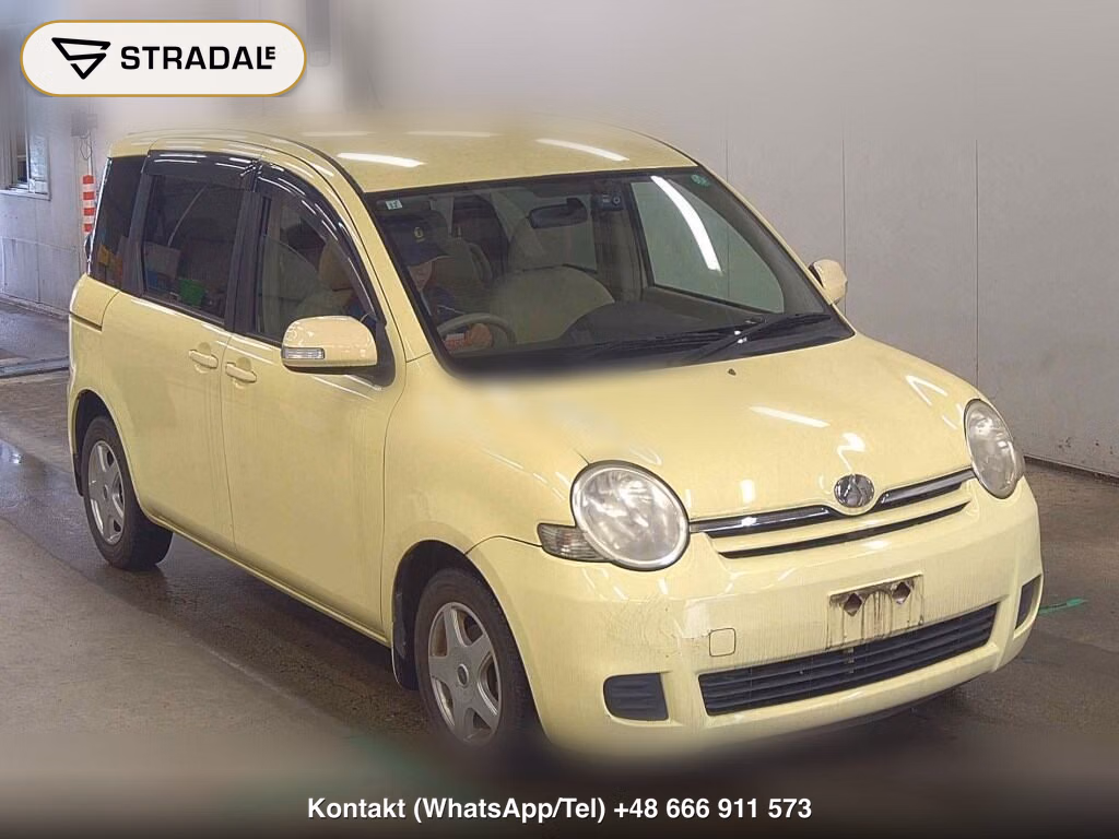 TOYOTA SIENTA 2008, aukcja z Japonii, zdjęcie 1