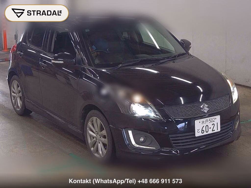 SUZUKI SWIFT 5D RS 2015, aukcja z Japonii, zdjęcie 1