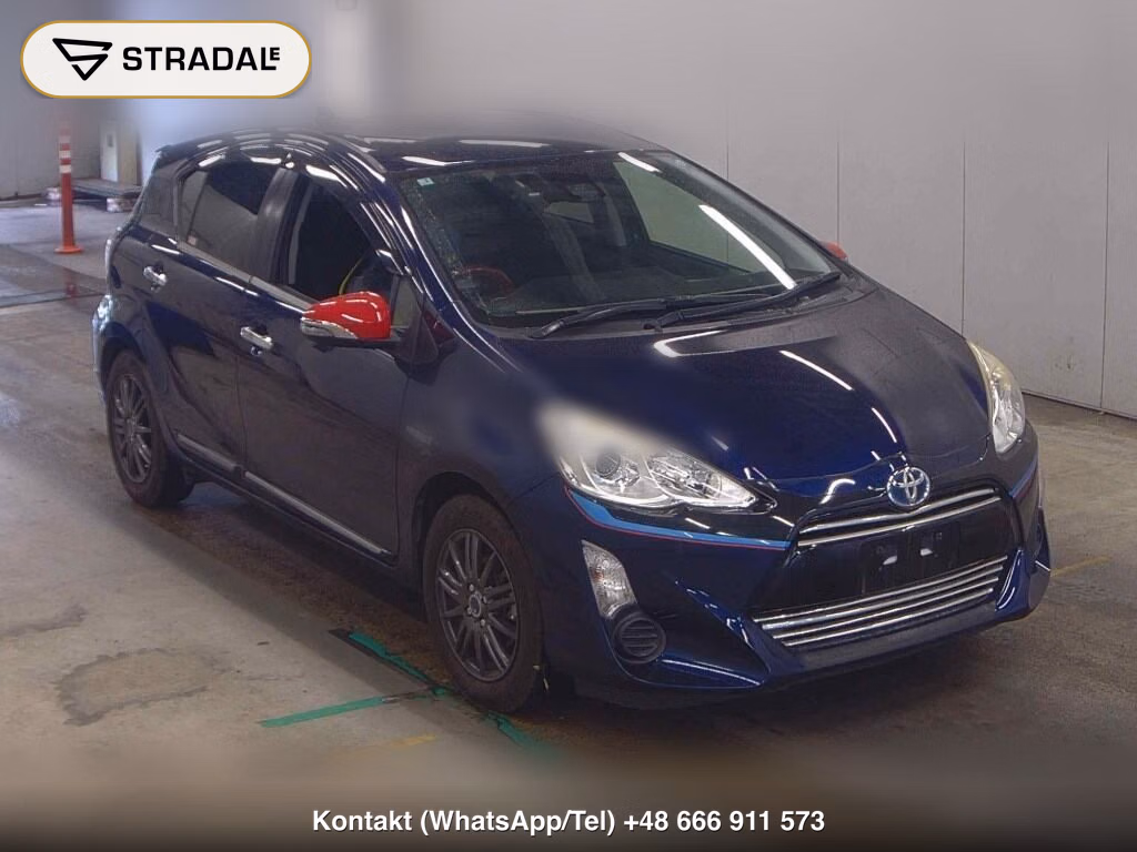 TOYOTA AQUA S STYLE BLACK 2017, aukcja z Japonii, zdjęcie 1