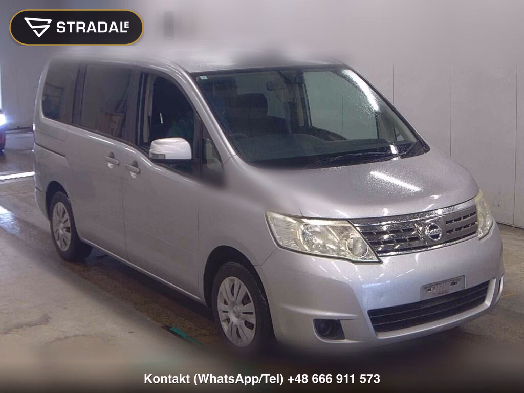 NISSAN SERENA 5D 20S 2009, aukcja z Japonii, zdjęcie 1