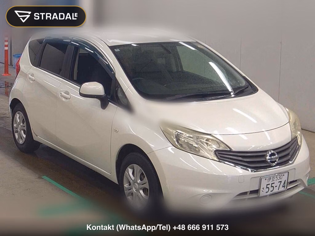 NISSAN NOTE X DIG-S 2012, aukcja z Japonii, zdjęcie 1