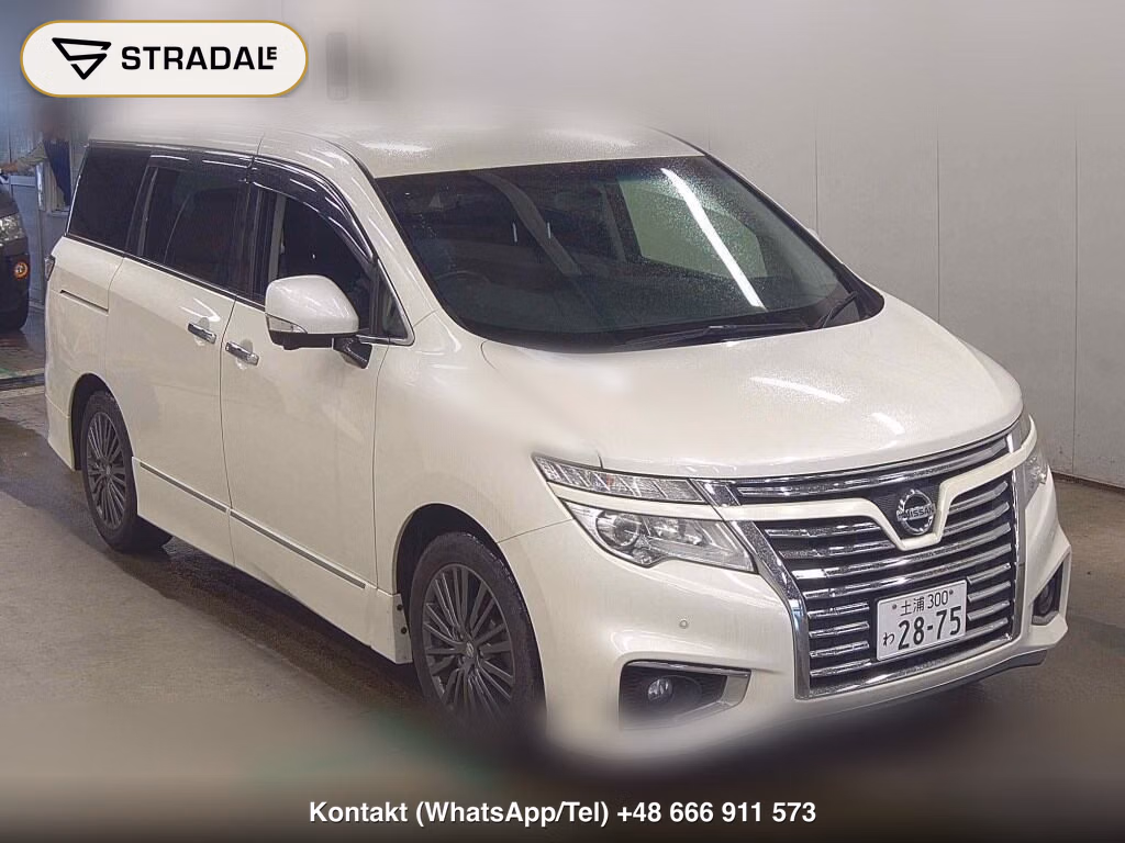 NISSAN ELGRAND 5D 350 HIGHWAY STAR 2014, aukcja z Japonii, zdjęcie 1
