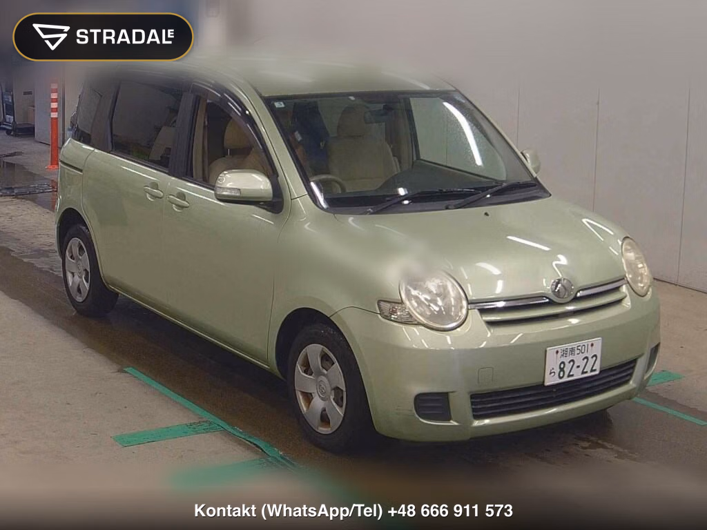 TOYOTA SIENTA X 2007, aukcja z Japonii, zdjęcie 1