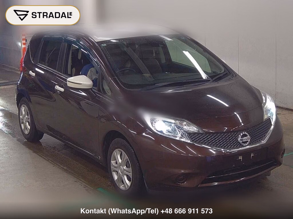 NISSAN NOTE X 2016, aukcja z Japonii, zdjęcie 1