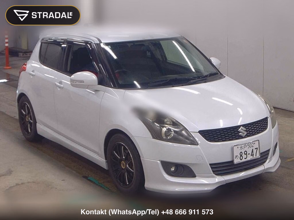 SUZUKI SWIFT 5D RS 2013, aukcja z Japonii, zdjęcie 1